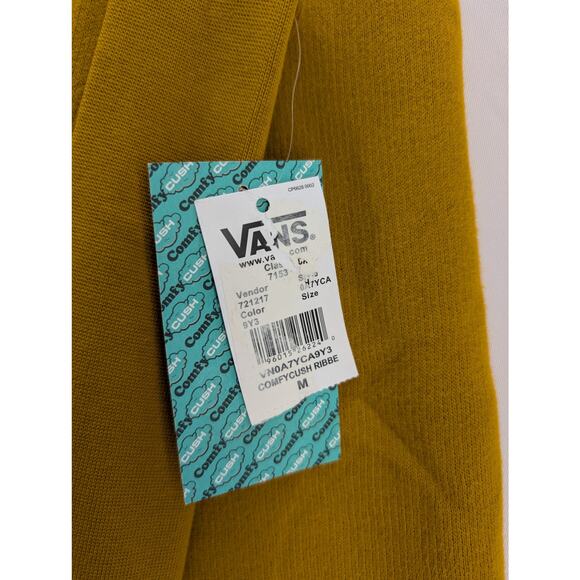 NWT Vans Comfy Cush Sweatshirt in Gold size Medium - Picture 3 of 5